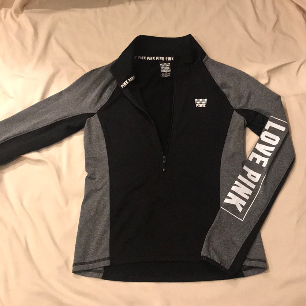 PINK Victoria’s Secret Half Zip Pullover